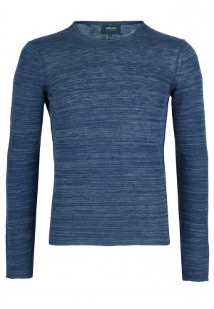 Пуловер ARMANI JEANS. Цвет: синий