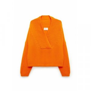 Джемпер , размер one size, оранжевый MARUSHIK. Цвет: оранжевый