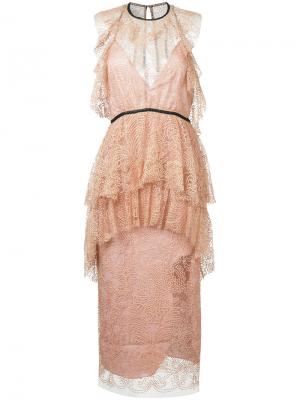 Платье Ocean Drive Alice Mccall. Цвет: розовый и фиолетовый