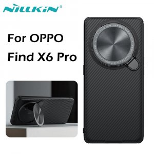 Чехол Nillkin Slide для камеры OPPO Find X6 Pro, защита объектива, конфиденциальности, жесткий противоударный ПК