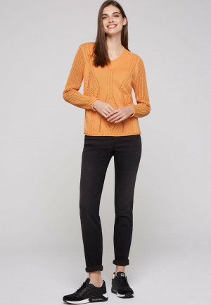 Вязаный свитер V-AUSSCHNITT , цвет apricot blush Soccx