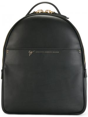 Классический рюкзак Giuseppe Zanotti Design. Цвет: чёрный