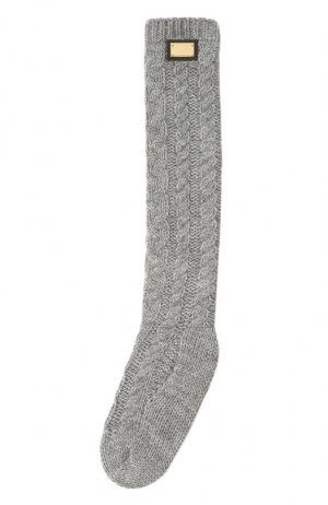 Носки Dolce & Gabbana. Цвет: серый
