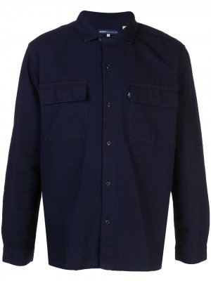 Levis: Made & Crafted рубашка с длинными рукавами и карманами Levi's:. Цвет: синий