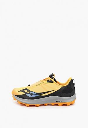 Бутсы Saucony PEREGRINE 12 ST. Цвет: желтый