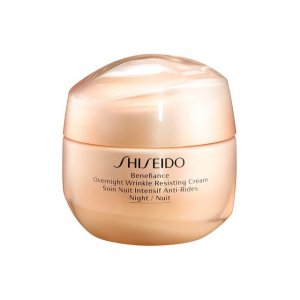 Ночной крем, разглаживающий морщины Benefiance Shiseido. Цвет: бесцветный
