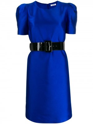 Коктейльное платье P.A.R.O.S.H.. Цвет: синий