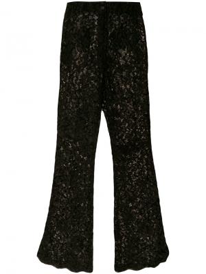 Расклешенные кружевные брюки Dolce & Gabbana