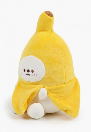 Игрушка мягкая Zakka Bear in banana hood, 20 см. Цвет: желтый