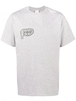 Футболка x Ken Kagami ET Poke Just A T-Shirt. Цвет: серый