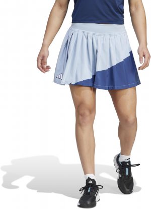 Плиссированная теннисная юбка Clubhouse adidas, цвет Wonder Blue/Noble Indigo Adidas