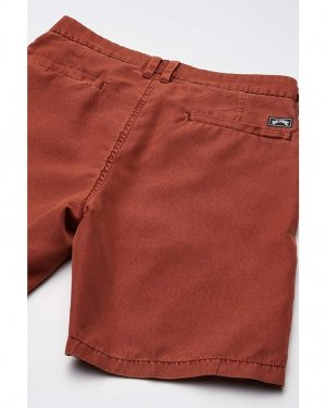 Шорты New Order Overdye Shorts, цвет Deep Red Billabong
