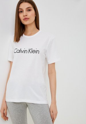 Футболка домашняя Calvin Klein Underwear. Цвет: белый
