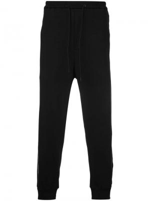 Спортивные брюки с полосками 3.1 Phillip Lim. Цвет: черный