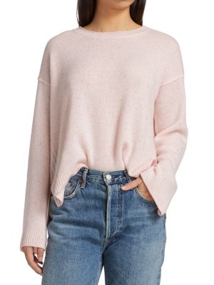 Мраморный пуловер flurry Pink Splendid
