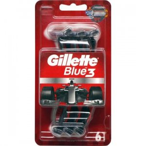 Blue3 Nitro Razor 6 шт сумка 7702018536351 бритвенные лезвия Gillette