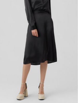 Трапециевидная юбка стандартного кроя , черный Vero Moda