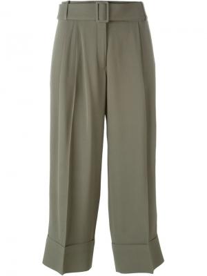 Укороченные свободные брюки Antonio Marras. Цвет: зелёный