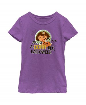 Детская футболка Dora the Explorer An A-Dora-Ble для девочек на Хэллоуин Nickelodeon