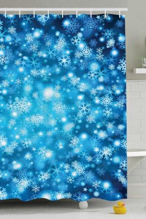 Штора для ванной, 180x200 см MAGIC LADY. Цвет: голубой