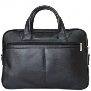 Мужская кожаная сумка для ноутбука Montesano 1006-01 black Carlo Gattini. Цвет: черный