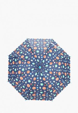 Зонт-трость Kenkä. Цвет: синий