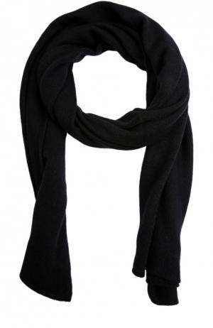 Кашемировый шарф Johnstons Of Elgin. Цвет: чёрный