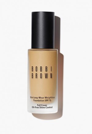 Тональная основа Bobbi Brown Skin Long-Wear Weightless Foundation SPF 15, Sand, 30 мл. Цвет: бежевый