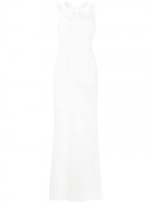 Вечернее платье Paule Ka. Цвет: белый
