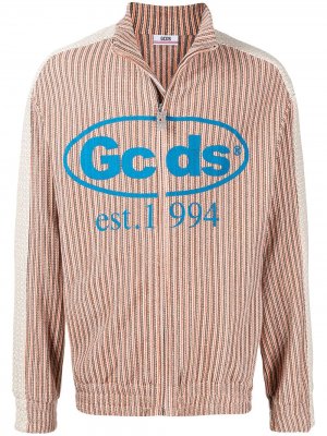 Logo-print track jacket Gcds. Цвет: разноцветный