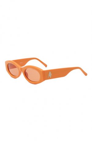 Солнцезащитные очки The Attico. Цвет: оранжевый