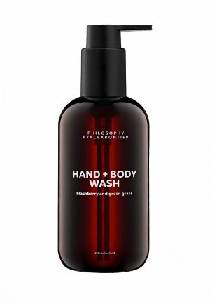 Гель для душа Philosophy by Alex Kontier Hand + Body Wash Очищение рук и тела, 250 мл. Цвет: зеленый