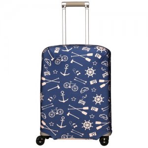 Чехол для чемодана , размер S, синий, мультиколор ROUTEMARK. Цвет: синий