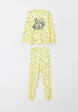 Пижама RoxyFoxy. Цвет: желтый