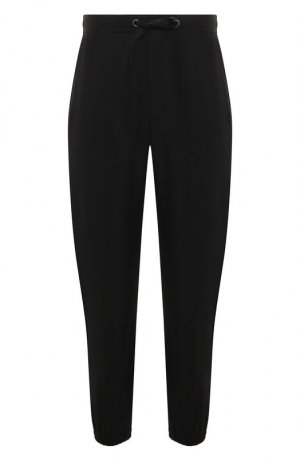 Льняные брюки Dolce & Gabbana. Цвет: чёрный