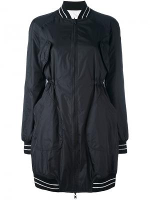 Пальто спортивного стиля с присборенной талией IM Isola Marras I'M. Цвет: чёрный