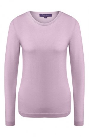 Кашемировый пуловер Ralph Lauren. Цвет: сиреневый