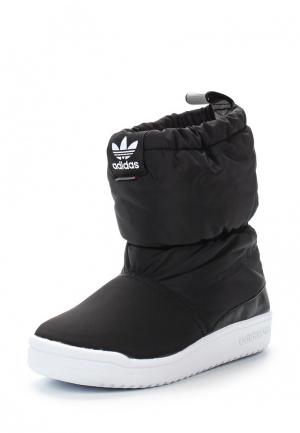 Дутики adidas Originals SLIP ON BOOT C. Цвет: черный