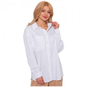 Рубашка , размер 44-46, белый ONateJ. Цвет: белый