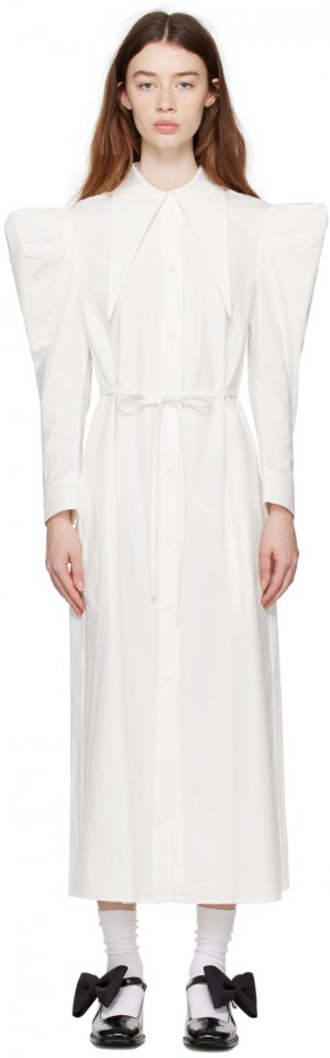 Белое платье-миди \Эльф\ KIMHĒKIM