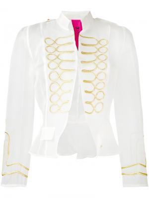 Borgan military jacket La Condesa. Цвет: белый