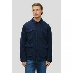 Куртка-рубашка, размер 48, синий Baon. Цвет: синий
