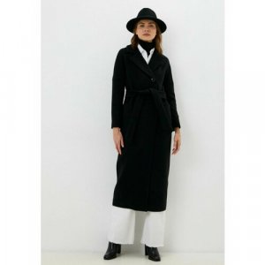 Пальто , размер 44, черный Louren Wilton. Цвет: черный