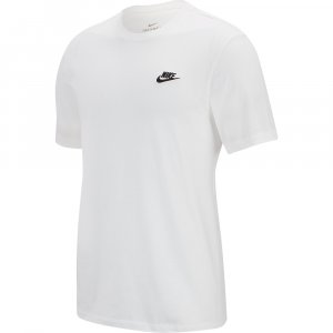 Мужская футболка Sportswear Club Tee Nike. Цвет: белый