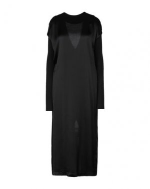 Длинное платье MARIOS. Цвет: черный