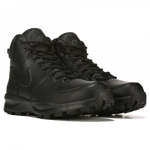 Мужские кожаные ботинки на шнуровке Manoa , черный Nike