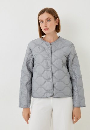 Куртка утепленная Concept Club. Цвет: серый