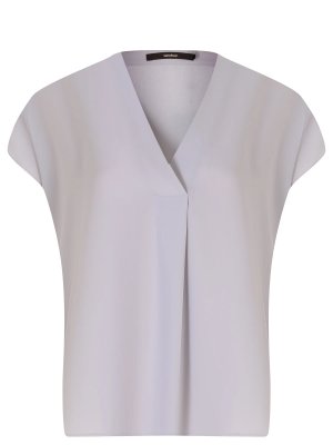 Блуза из крепа WINDSOR. Цвет: серый