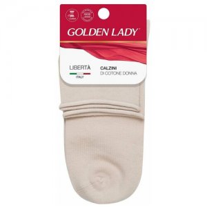 Носки , размер 35-38, бежевый Golden Lady. Цвет: бежевый