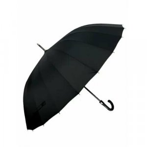 Зонт-трость, черный Diniya. Цвет: черный/черный 2